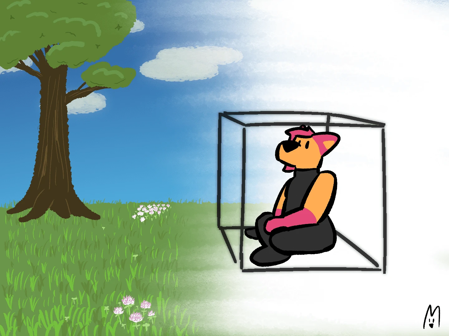 Moxie continues to sit in the Box.